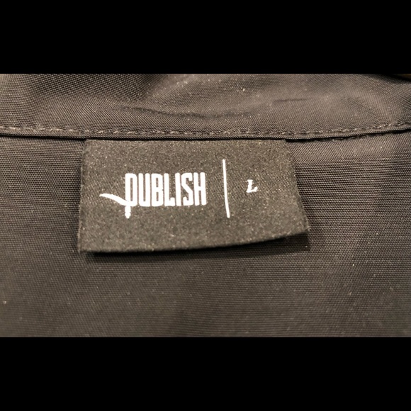 NWOT - Publish Brand INDEX NYLON COACH - BLACK - Picture 2 of 6